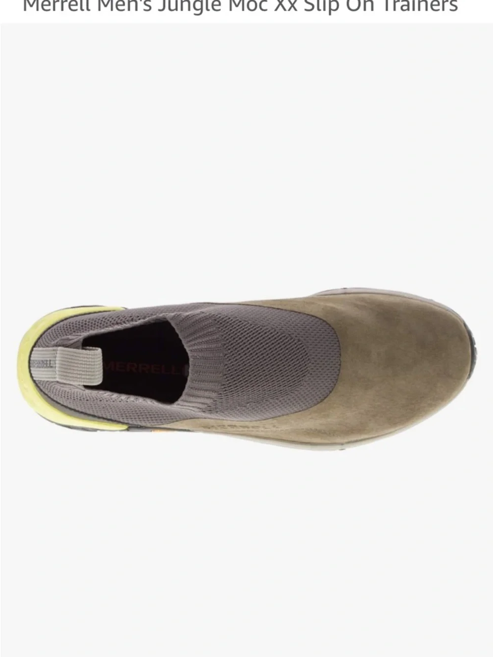 MERRELL Mens Dusty Men's Jungle Moc Xx Slip On‎ Trainers Size 9.5